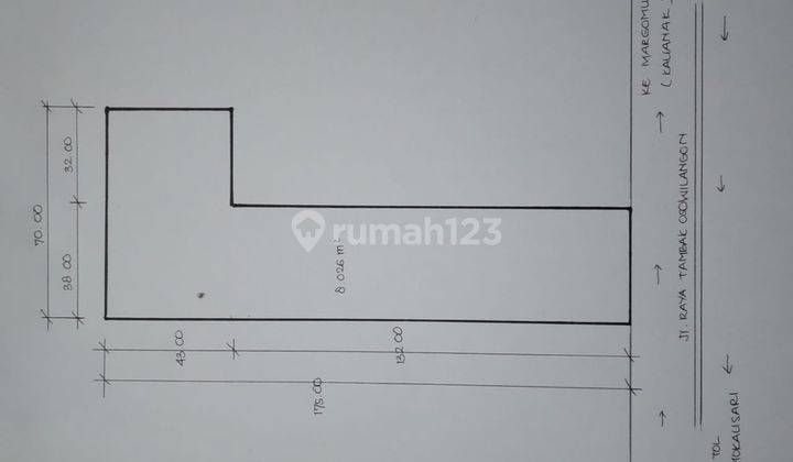 Dijual Tanah Strategis 0jln Raya Kembar Osowilangun 4