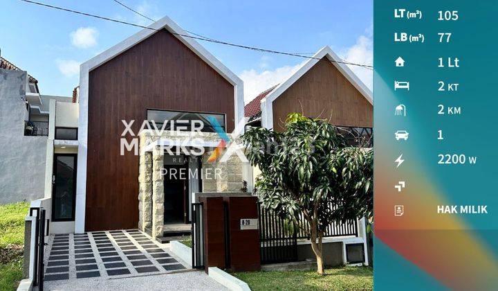 Dijual Rumah Minimalis Baru di Austinville, Dieng, Malang 1