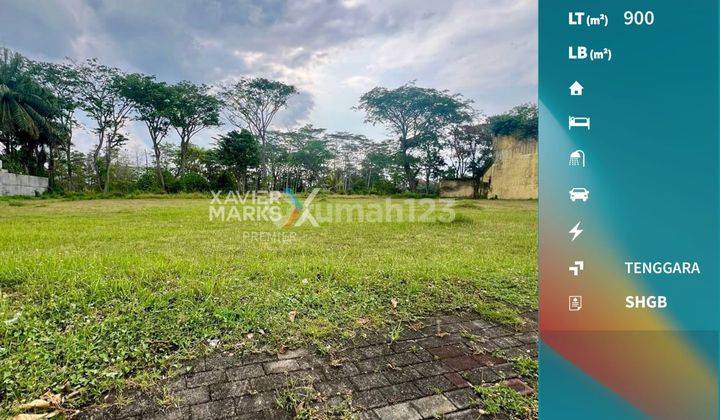 Dijual Tanah Kavling Luas Di Jalan Utama Cluster Golf Kota Araya Malang 1