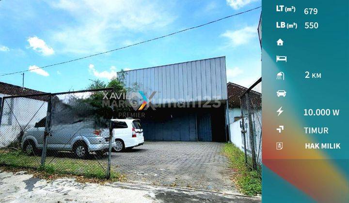  Dijual Disewakan Gudang, Ruang Usaha di Poros Jalan Raya Balearjosari, Blimbing Malang 1