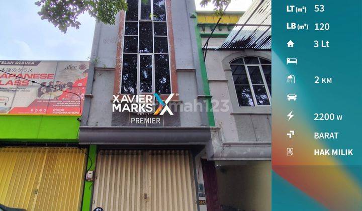 Dijual Cepat Ruko Strategis 3 Lantai Di Jalan Galunggung Malang 1