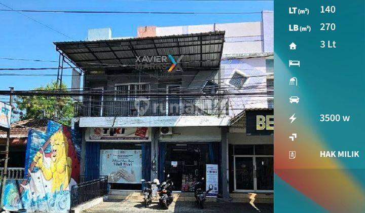 Jual Ruko 3 Lantai Strategis Dekat Kampus Uin Dan Brawijaya Di Nol Jalan Raya Gajayana Lowokwaru Malang 1