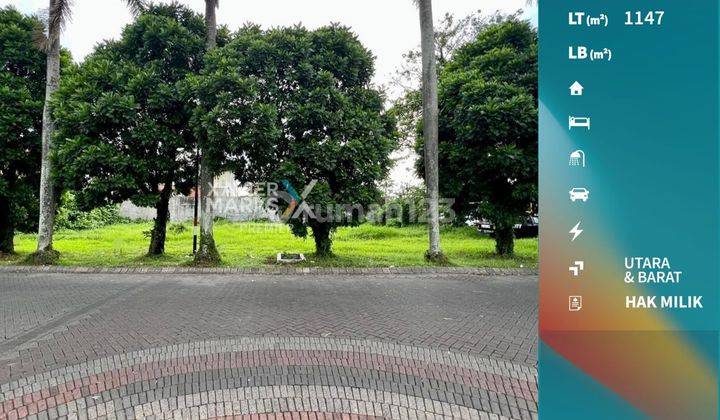 Disewakan Tanah Kavling Hook Lokasi Terdepan di Boulevard Pbi Araya Blimbing Kota Malang 1