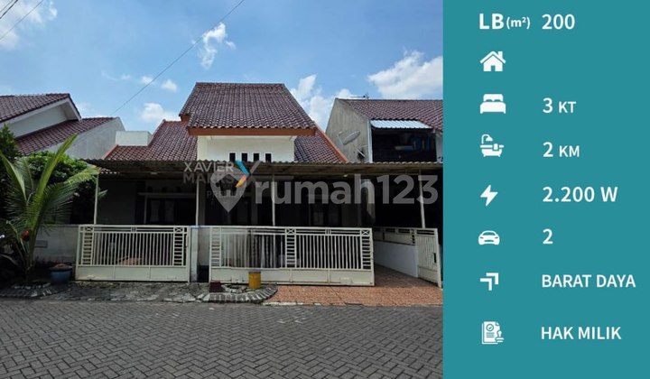Semi-Furnished House One Step to the City Center at Simpang LA Sucipto Malang