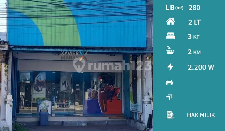 Ruko 2 Lantai Dekat Kampus Brawijaya di Dinoyo Malang 1