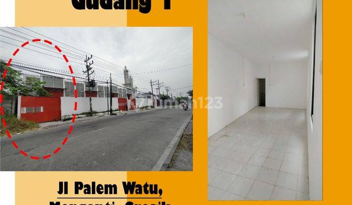 Gudang Baru Gress Dan Siap Huni di Menganti Dekat Surabaya Barat 1