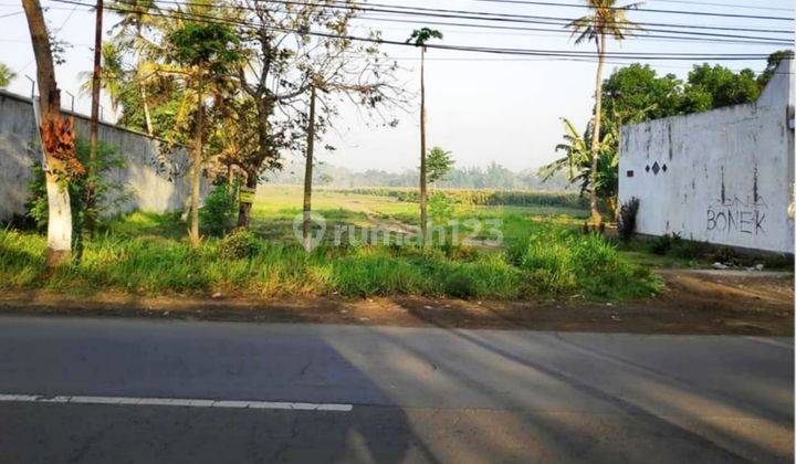 Tanah Murah Lokasi Strategis Pinggir Jalan Cocok Untuk Usaha 1