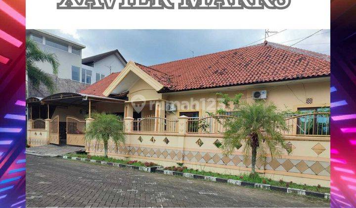 Rumah Mewah Posisi Hook di Perumahan Elit Mojopahit Belakang Transmart 1