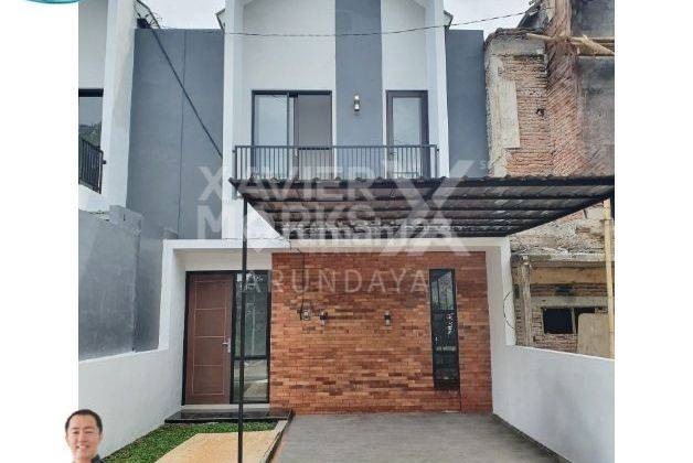 Rumah 2 Lantai Modern Minimalis Desain Scandinavian Tengah Kota 1