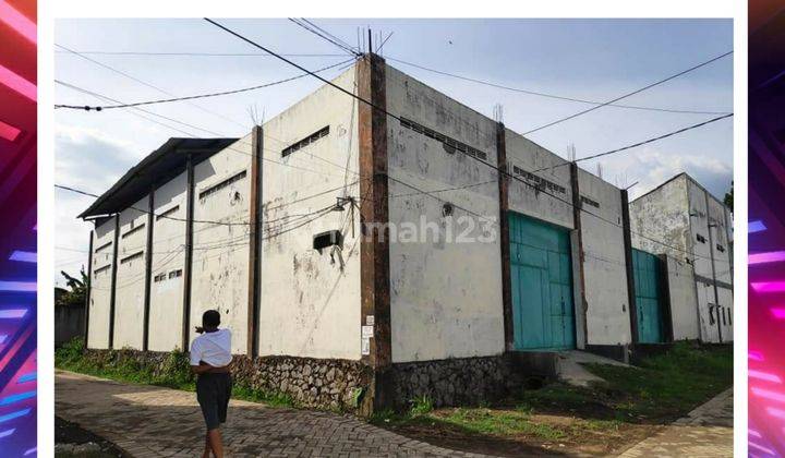 GUDANG SIAP PAKAI LOKASI DEKAT KOTA JEMBER. COCOK UNTUK GUDANG DISTRIBUTOR 1