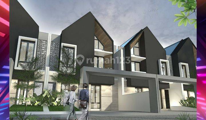 Rumah Gaya Scandinavian 2 Lantai TERMURAH SE JEMBER. Siap Huni dekat Roxy Mall 1