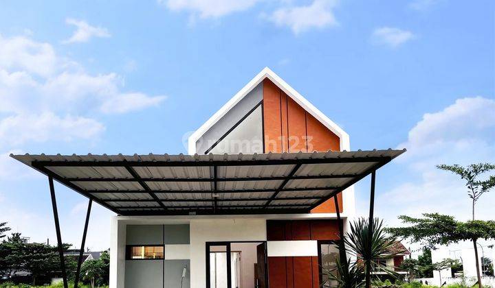 Rumah Baru Scandinavian Cocok Untuk Pasutri Baru. Lokasi Tengah Kota 1