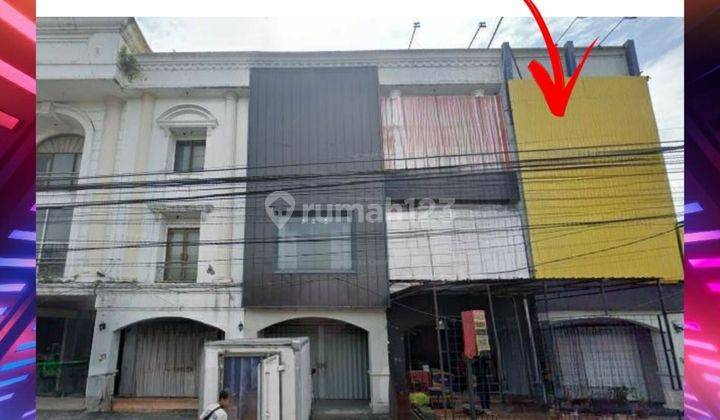 Ruko 3 Lantai Di Pusat Kota Jember. Jalan Protokol Jember Cocok Untuk Bisnis 1