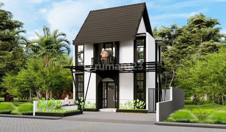 Rumah 2 Lantai Konsep American Classic Di Tengah Kota Jember 2