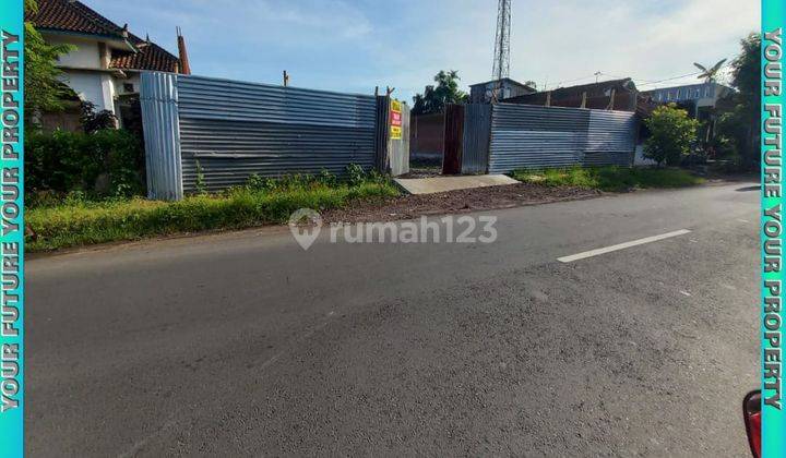 Tanah Pinggir Jalan Tengah Kota Siap Bangun 1