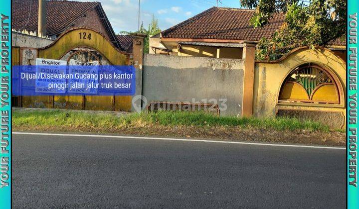 Gudang Murah Pinggir Jalan Besar Dekat Kampus 1