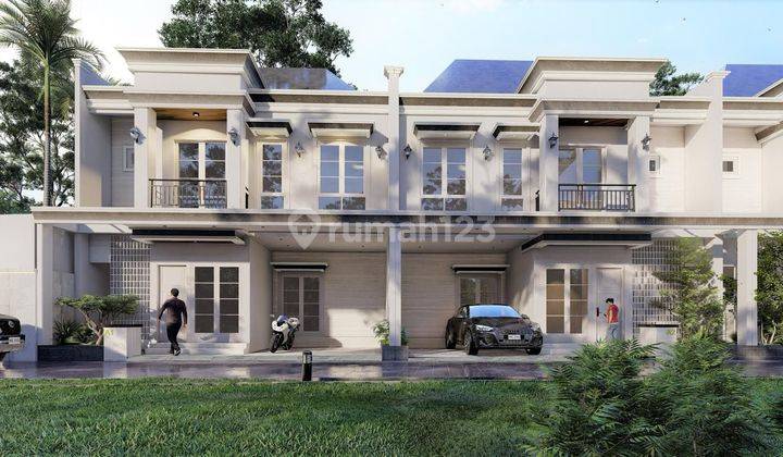 Rumah Elegant 2 Lantai Dalam Cluster Di Cipayung Jakarta Timur Shm Rumah 2 Lantai Baru 1