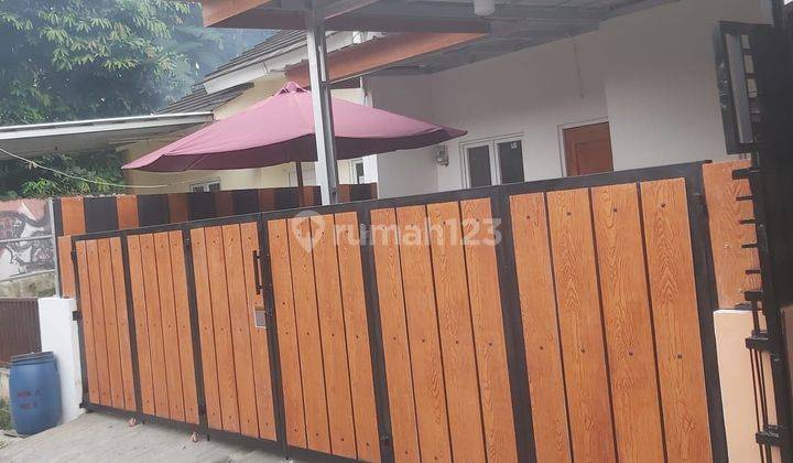 Rumah siap huni apik dalam cluster di Pancoran Mas Depok 1