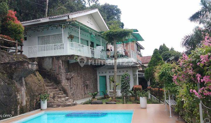 Private villa view gumug salak lengkap fasilitas di Ciawi Bogor 2