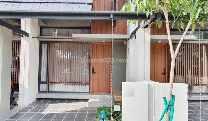 Jual rugi rumah millenial BSD full furnished rapi siap huni  1