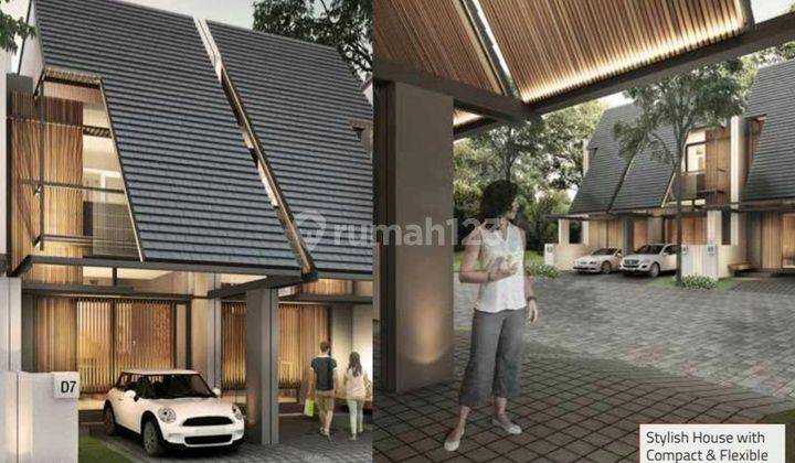 Jual rugi rumah millenial BSD full furnished rapi siap huni  2