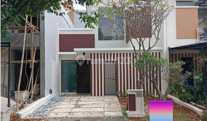 Rumah sudah renovasi rapi di kawasan CBD BSD 1