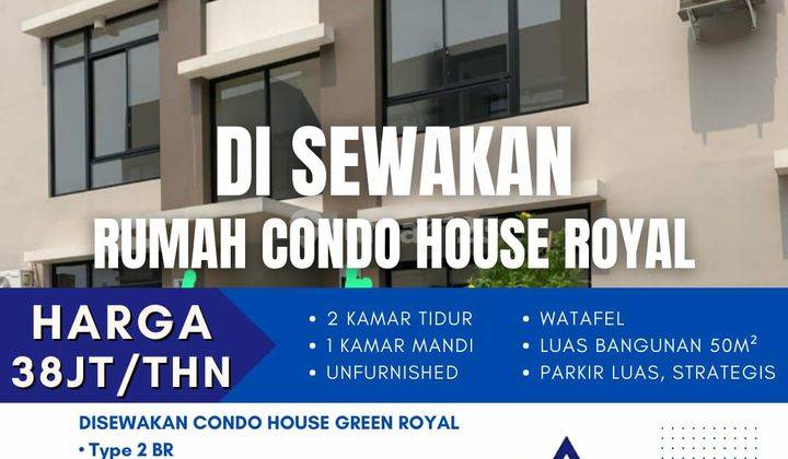 Di Sewakan Condo House 2 Lantai Bagus murah 1