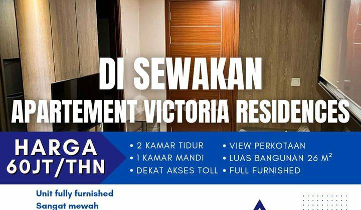 Apartemen Vittoria Residence 2 Kamar Tidur Furnished 1