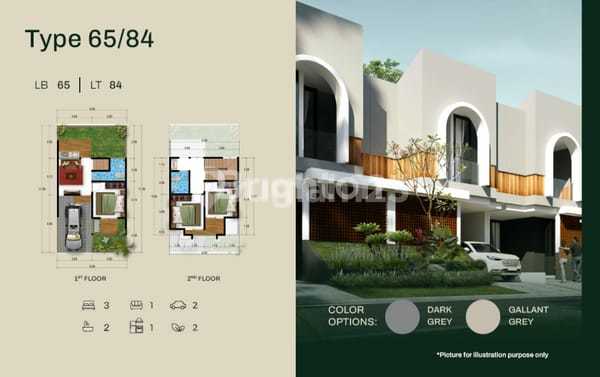 Launching Deals Rumah Baru 2 Lantai Vila Bukit Tidar Malang Axjj