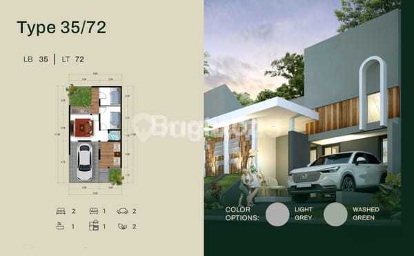 Rumah Baru Murah 1 Lantai Di Free Biaya² Malang Kota Axjj