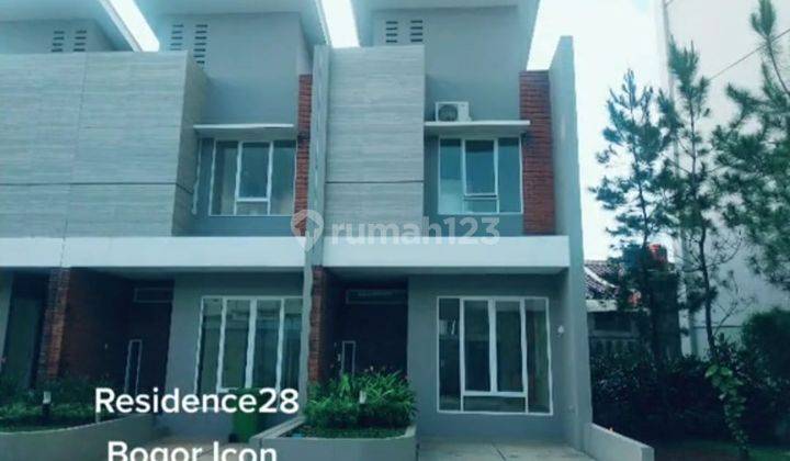 Rumah baru cantik dan mininalis di Perumahan Residence Bogor Icon Bukit Cimanggu City, Bogor
 1