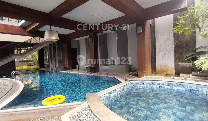 Rumah Mewah Furnished Ada Kolam Renang Di Cijujung Sentul Bogor 2