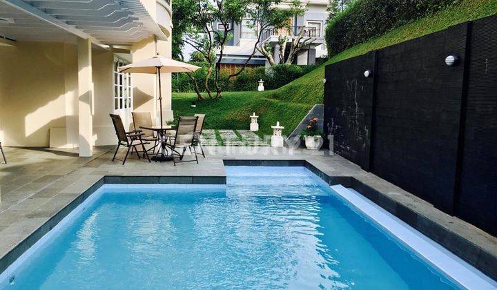 Rumah Mewah Furnished Dengan Kolam Renang Rancamaya Golf Estate 1