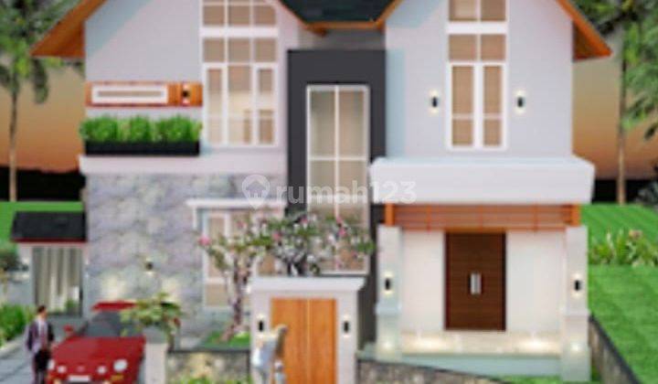 Rumah Modern Resort Hoek Di Bsd Puspitaloka 1