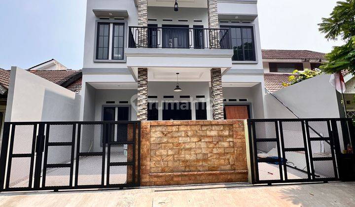 Rumah Baru Modern Minimalis Depan Taman ,Bsd Kencana Loka 2