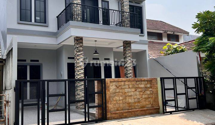 Rumah Baru Modern Minimalis Depan Taman ,Bsd Kencana Loka 1