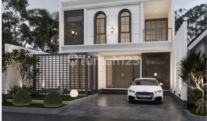 New House Ready January Wide Road Row in BSD Nusaloka 2