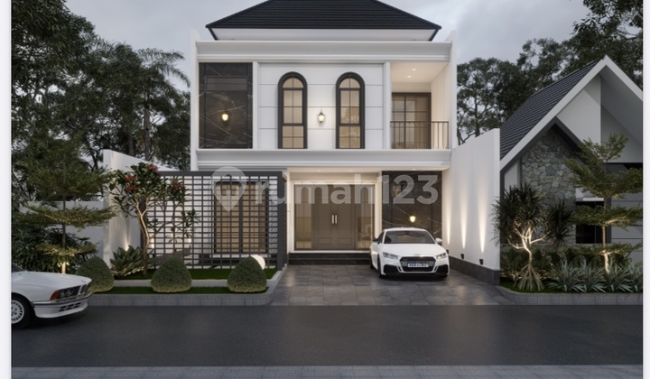 Rumah Baru Ready Januari Row Jalan Lebar di Bsd Nusaloka