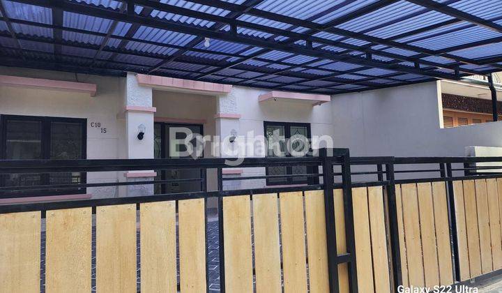 Rumah cantik 1 lantai full renovasi di Regensi Melati Mas 1