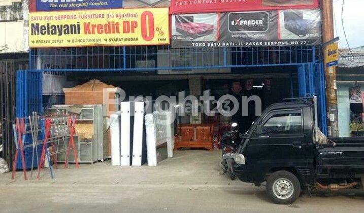 Ruko lokasi strategis daerah Pasar Serpong 1