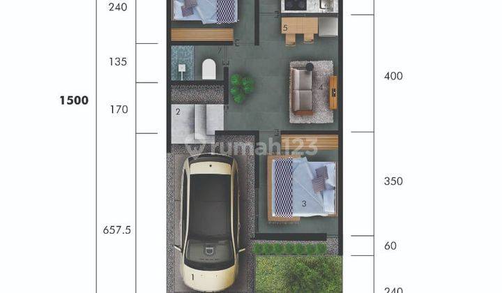 New Cluster Taman Tenera Indah Hunian Terbaik  6