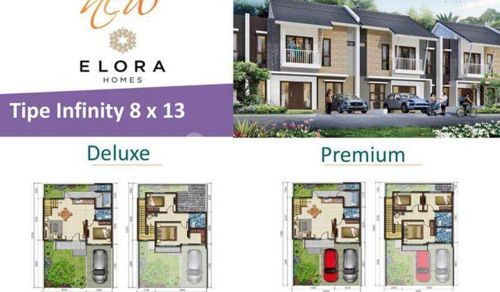 Cluster New Elora Homes Tipe Infinty At Summarecon Emerald 2