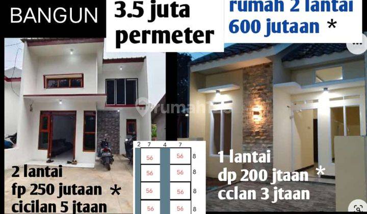 Rumah Siap Bangun Dan Tanah Kavling Pondok Kacang Timur,tangsel 1