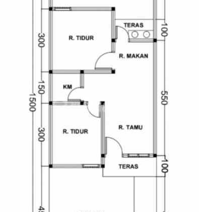 Own a Minimalist 1-Story House on Jalan Raya Inkopad Kalisuren * Tajung Halang, Bogor Regency * West Java