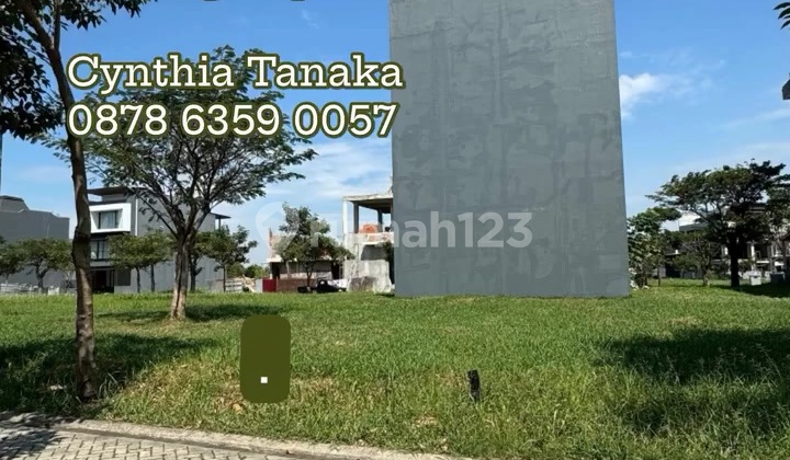 Hampir Terjual! Kavling Green Lake 180m2 Hdp Utara