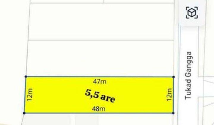 Land 5.5 Are Strategic Location Next to Gosha Renon DB 2