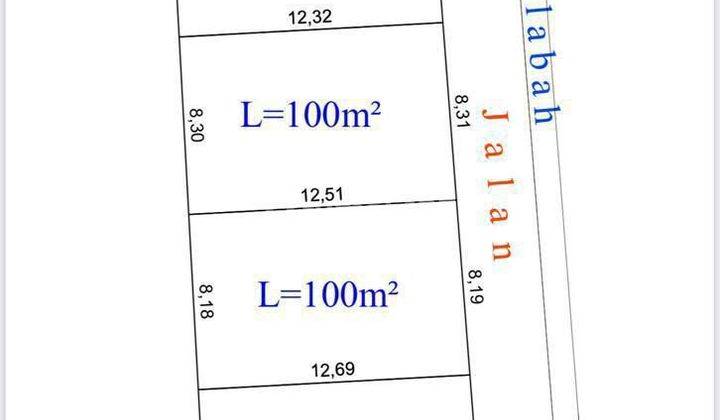 Land for sale 5.05 Are on Mudutaki Main Road, Denpasar JL 2