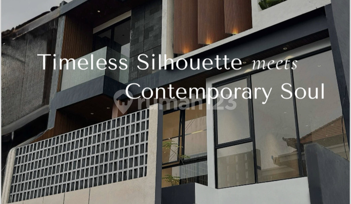 Rumah Semi Vila Modern 5 Kamar Di Renon Pk