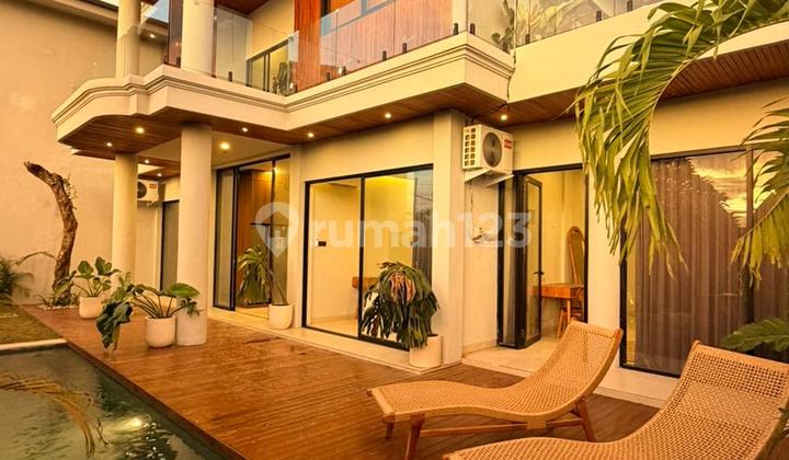 Villa 5 Bedrooms Fully Furnished Pet Friendly Near Canggu Pk