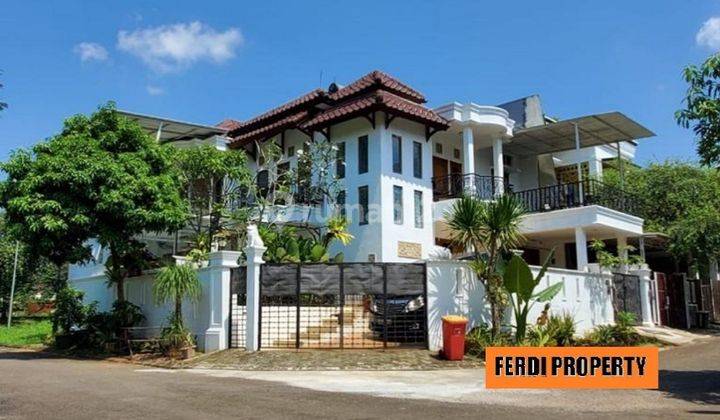 Jual Cepat Rumah Mewah Classic 2lantai Posisi Hook Siap Huni 1